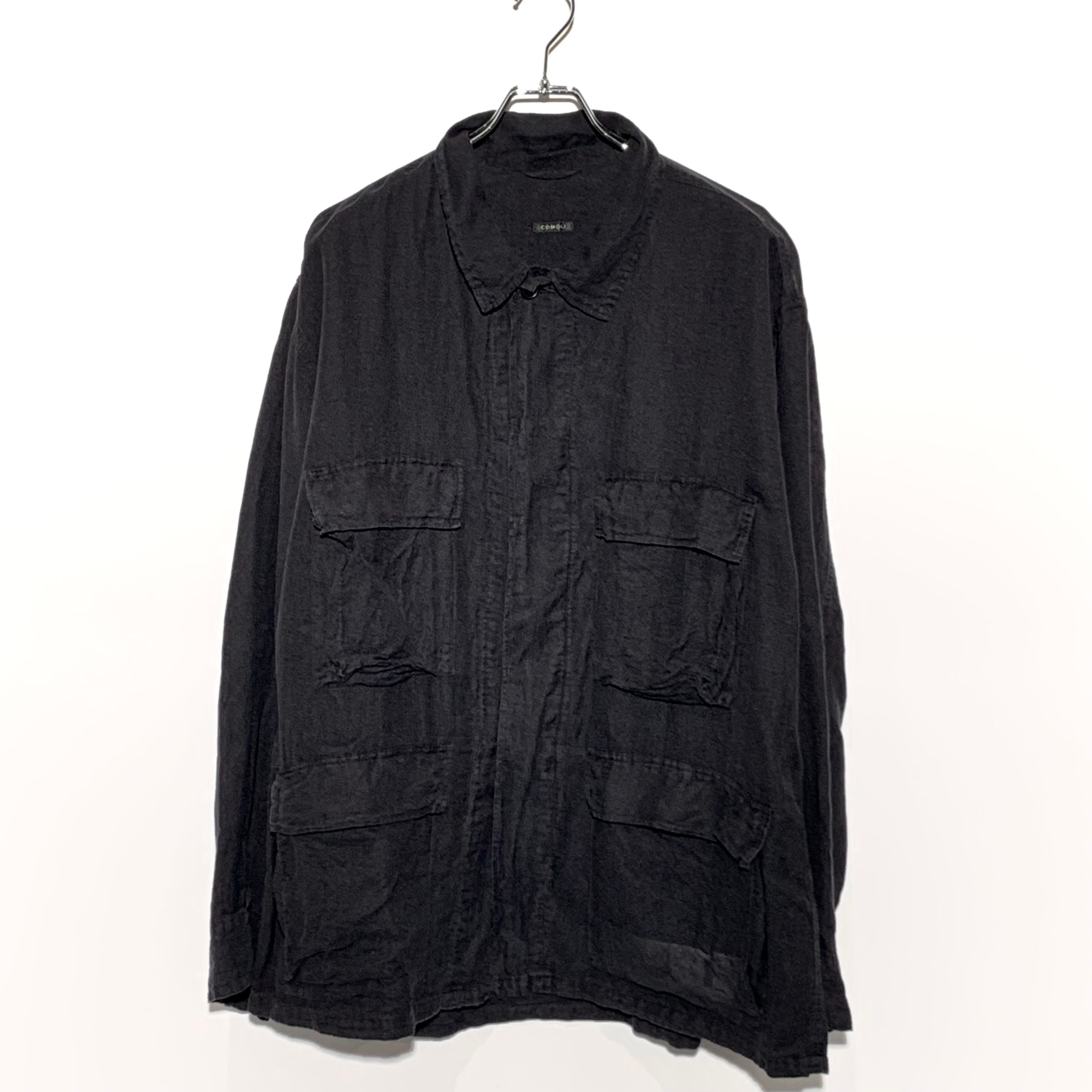 A (未使用に近い)】コモリ シルクコットン B.D.U.ジャケット 
