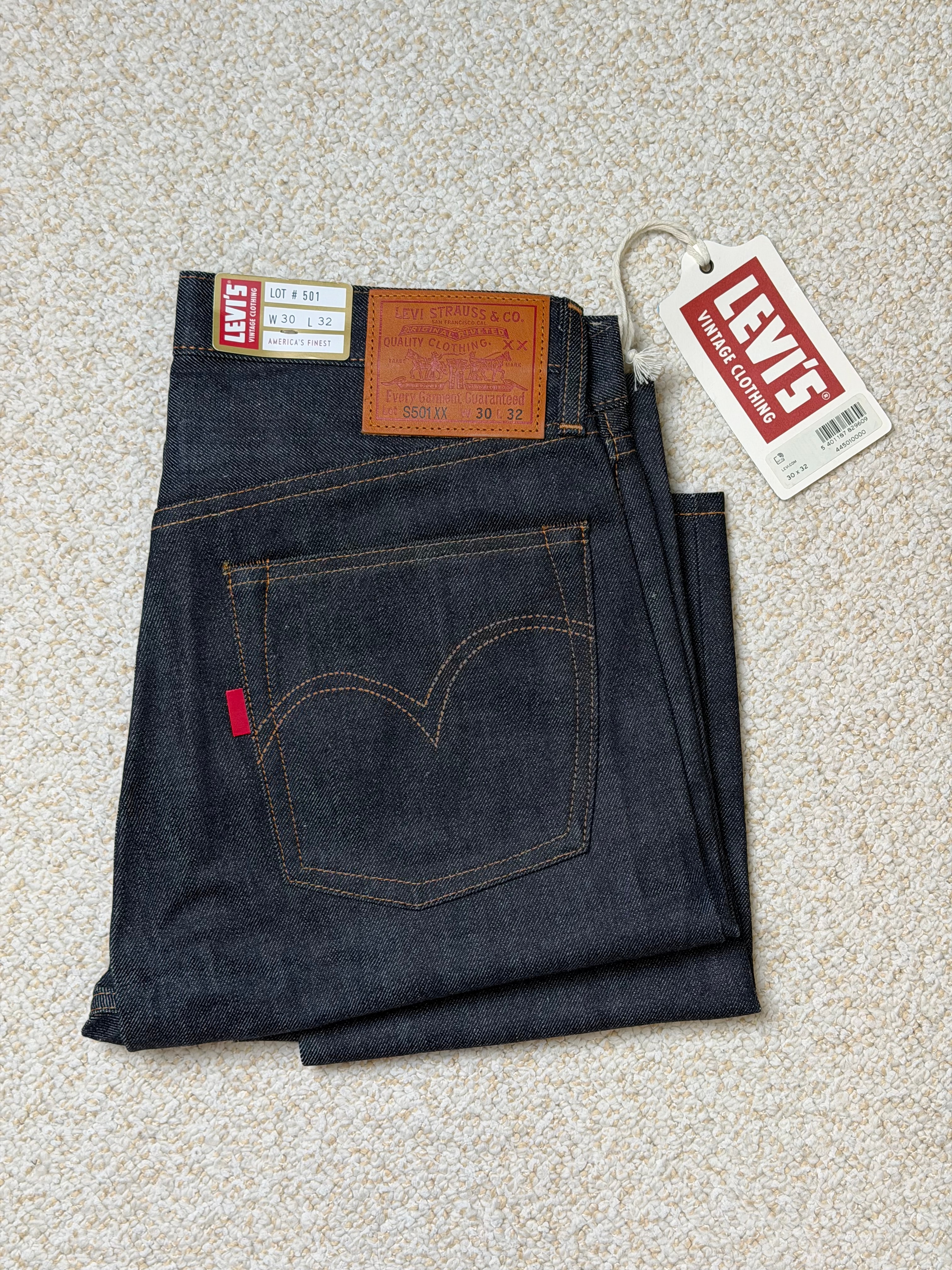Levi's Vintage Clothing 1944 501 Jeans "Indigo" (大戦モデル)