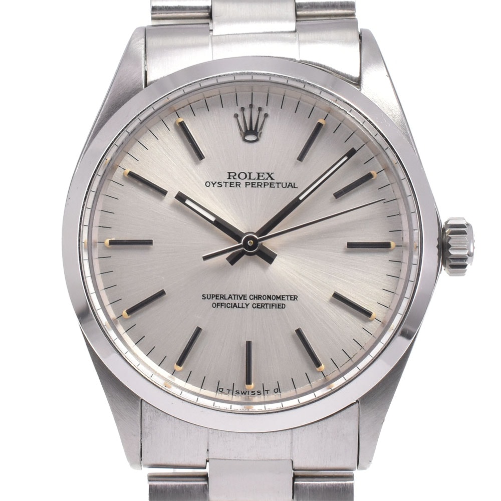 ロレックス ROLEX 1002/0 ヴィンテージ オイスターパーペチュアル ノンデイト Cal.1570 自動巻き メンズ 保証書付き G#144691