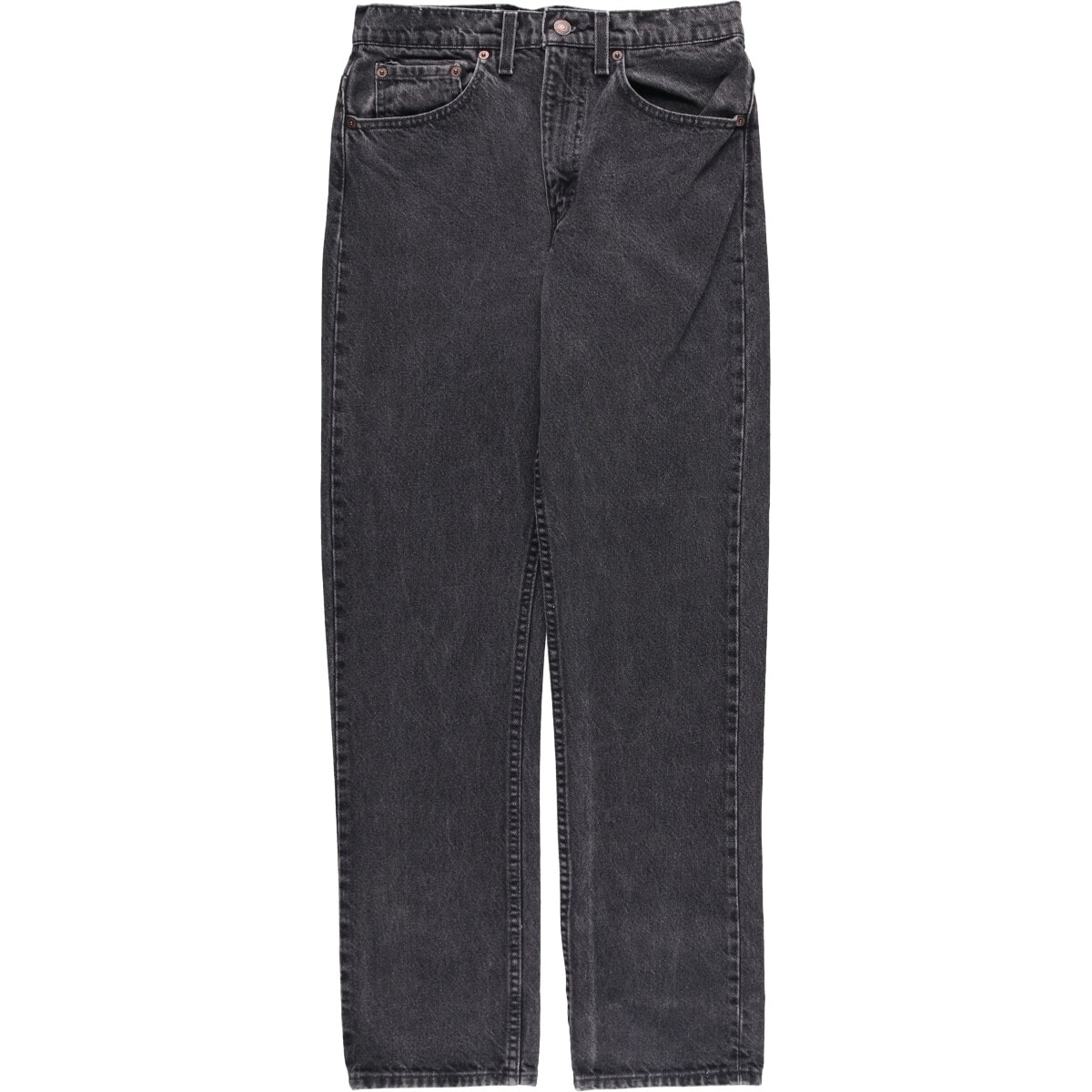 古着 ~00年代 リーバイス Levi's 505 ブラックデニム テーパードデニムパンツ メンズw30相当/evb007591