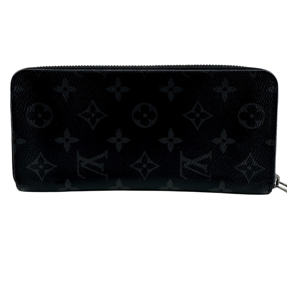 ルイヴィトン LOUIS VUITTON 長財布 モノグラムエクリプス ジッピーウォレット ヴェルティカル ラウンドファスナー M62295 ブラック