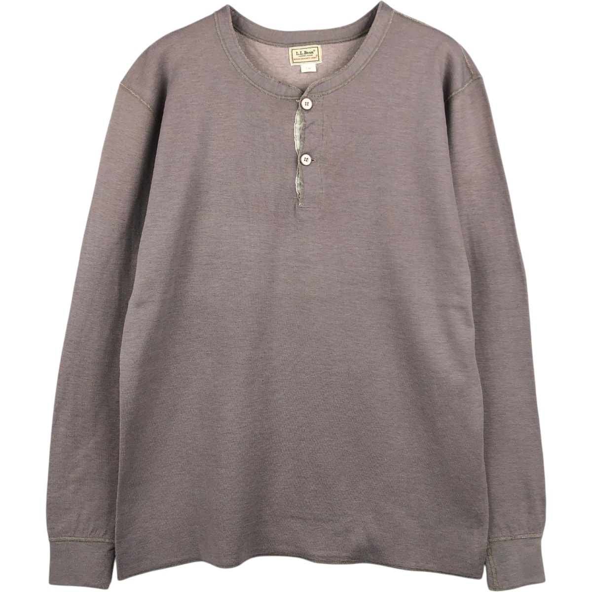 古着 エルエルビーン L.L.Bean ヘンリーネック ロングTシャツ ロンT メンズL相当/eaa684647