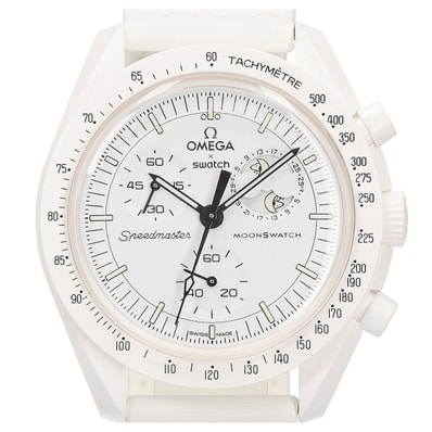 スウォッチ x OMEGA オメガ SO33W700 Moonswatch MISSION TO THE MOONPHASE Snoopy スヌーピー ムーンフェイズ