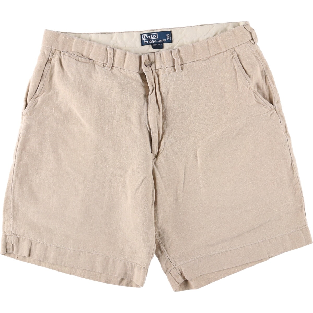 古着 ラルフローレン Ralph Lauren POLO by Ralph Lauren リネンショーツ ショートパンツ メンズw36相当/eaa561579