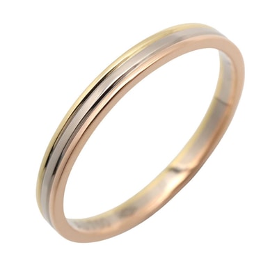 カルティエ CARTIER ヴァンドームリング リング・指輪 ジュエリー K18(イエローゴールド) K18WG(ホワイトゴールド) K18PG(ピンクゴールド) メンズ レディース ゴールド系 / シルバー系 【中古】
