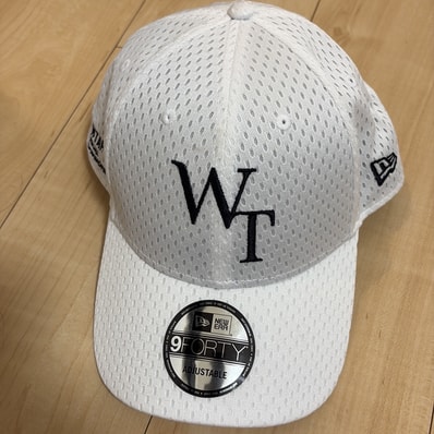 WTAPS 9Forty / Cap / Poly. Mesh. Newera "White" 251NENED-HT01