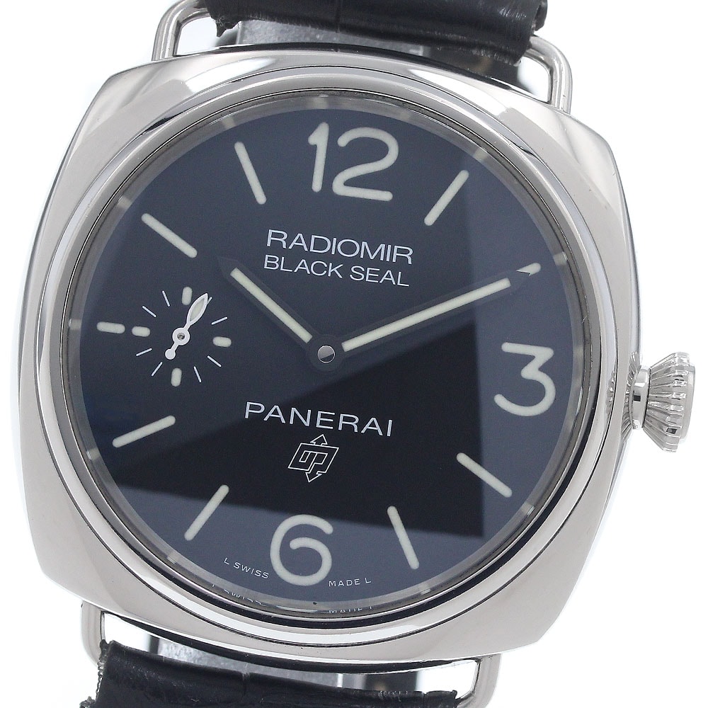 ☆良品 パネライ ラジオミール ブラックシール メンズ 【中古】
