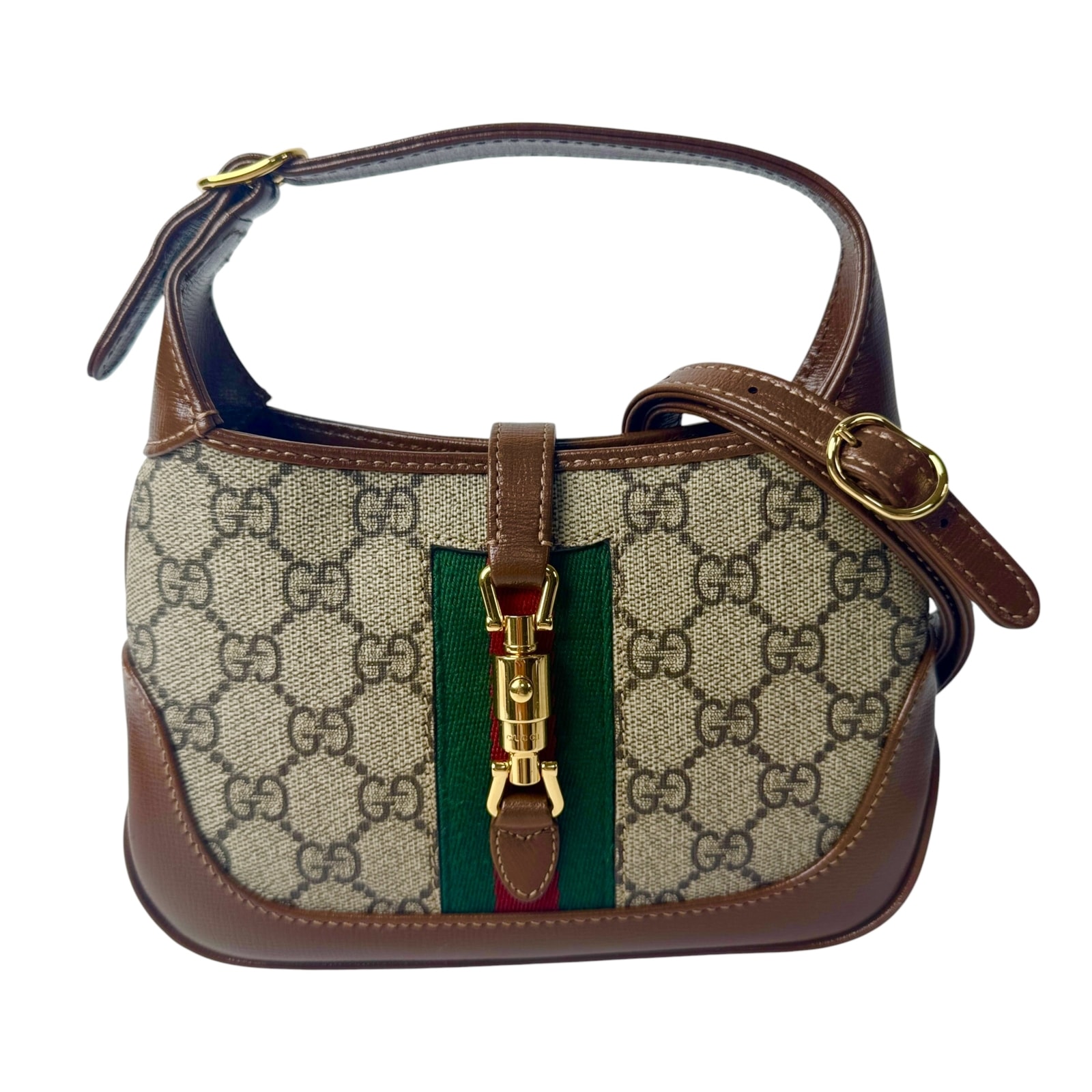 グッチ GUCCI ニュージャッキー シェリーライン 2way ハンドバッグ ショルダーバッグ 637092 斜めがけ クロスボディ レディース