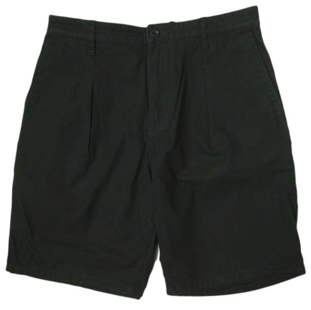nonnative ノンネイティブ 22SS 日本製 DWELLER CHINO SHORTS 02 HIGH TWIST COTTON TWILL 1タックチノショーツ NN-P4123 1 Black ショートパンツ ボトムス g22777