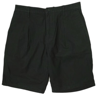 nonnative ノンネイティブ 22SS 日本製 DWELLER CHINO SHORTS 02 HIGH TWIST COTTON TWILL 1タックチノショーツ NN-P4123 1 Black ショートパンツ ボトムス g22777