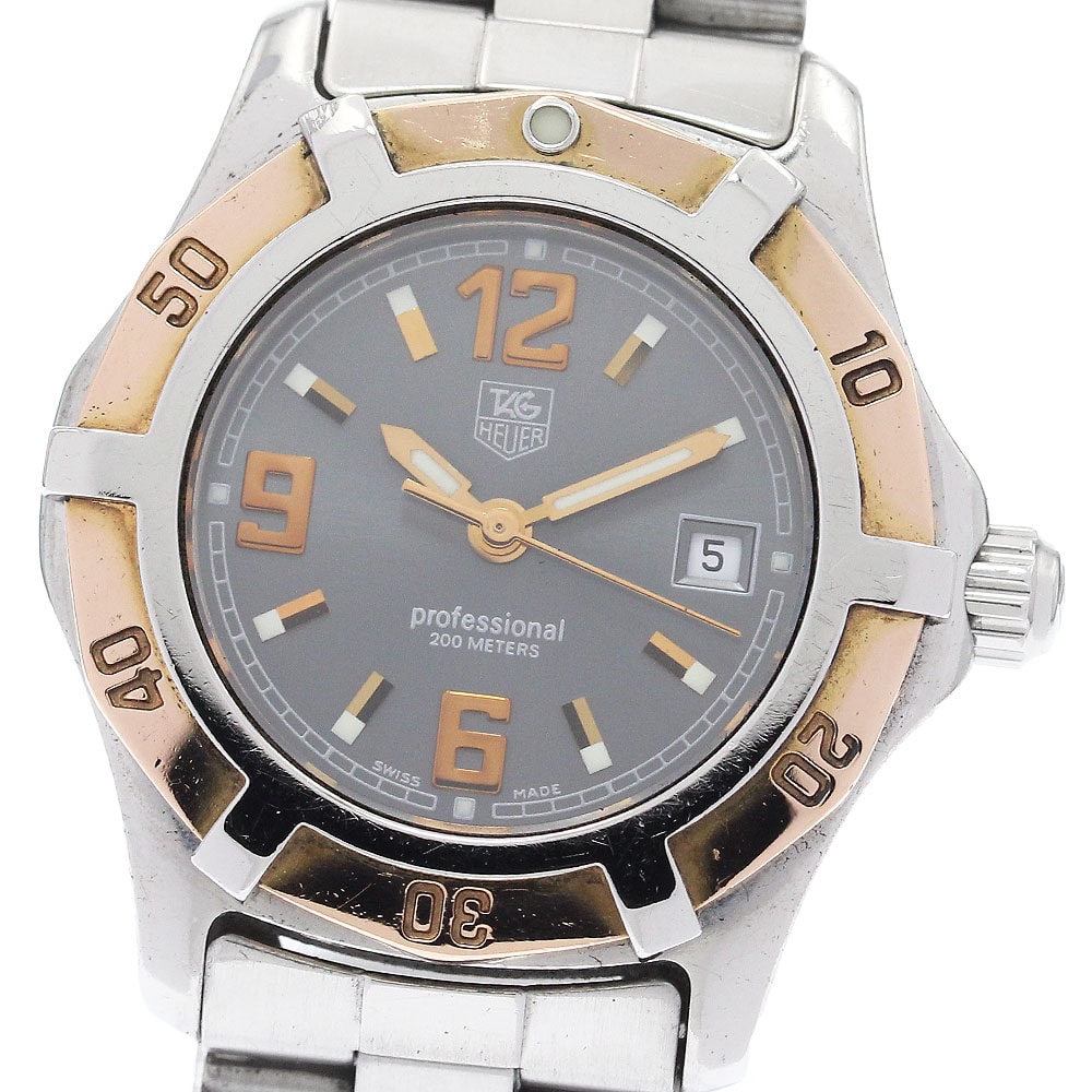 タグホイヤー エクスクルーシブ デイト WN1351 レディース 【中古】