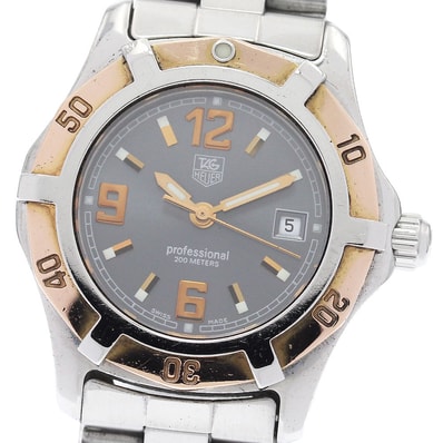 タグホイヤー エクスクルーシブ デイト WN1351 レディース 【中古】