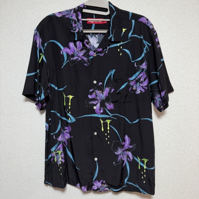 Supreme AOI Lilies S/S Shirt "Black"