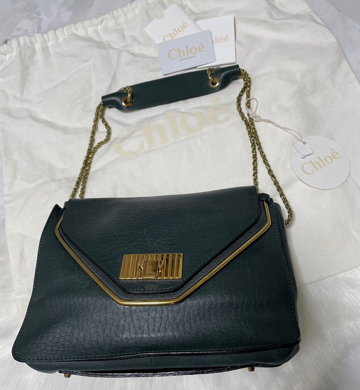 クロエSallyチェーンショルダーバックChloeサリー