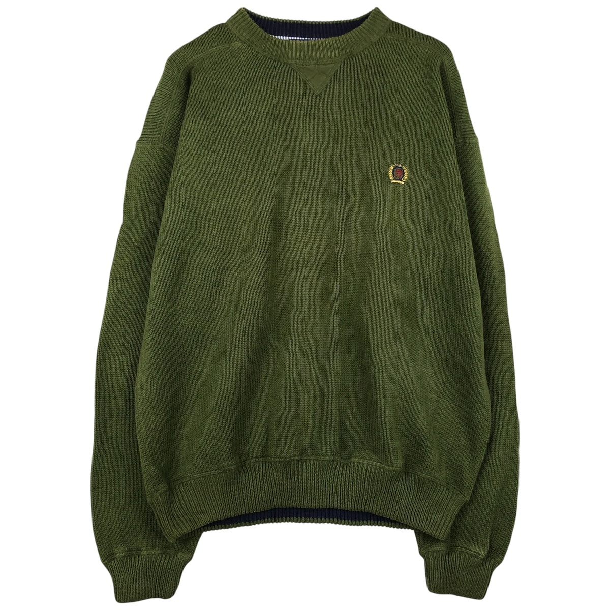 古着 90年代~ トミーヒルフィガー TOMMY HILFIGER コットンニットセーター メンズXL相当 ヴィンテージ/eaa604434