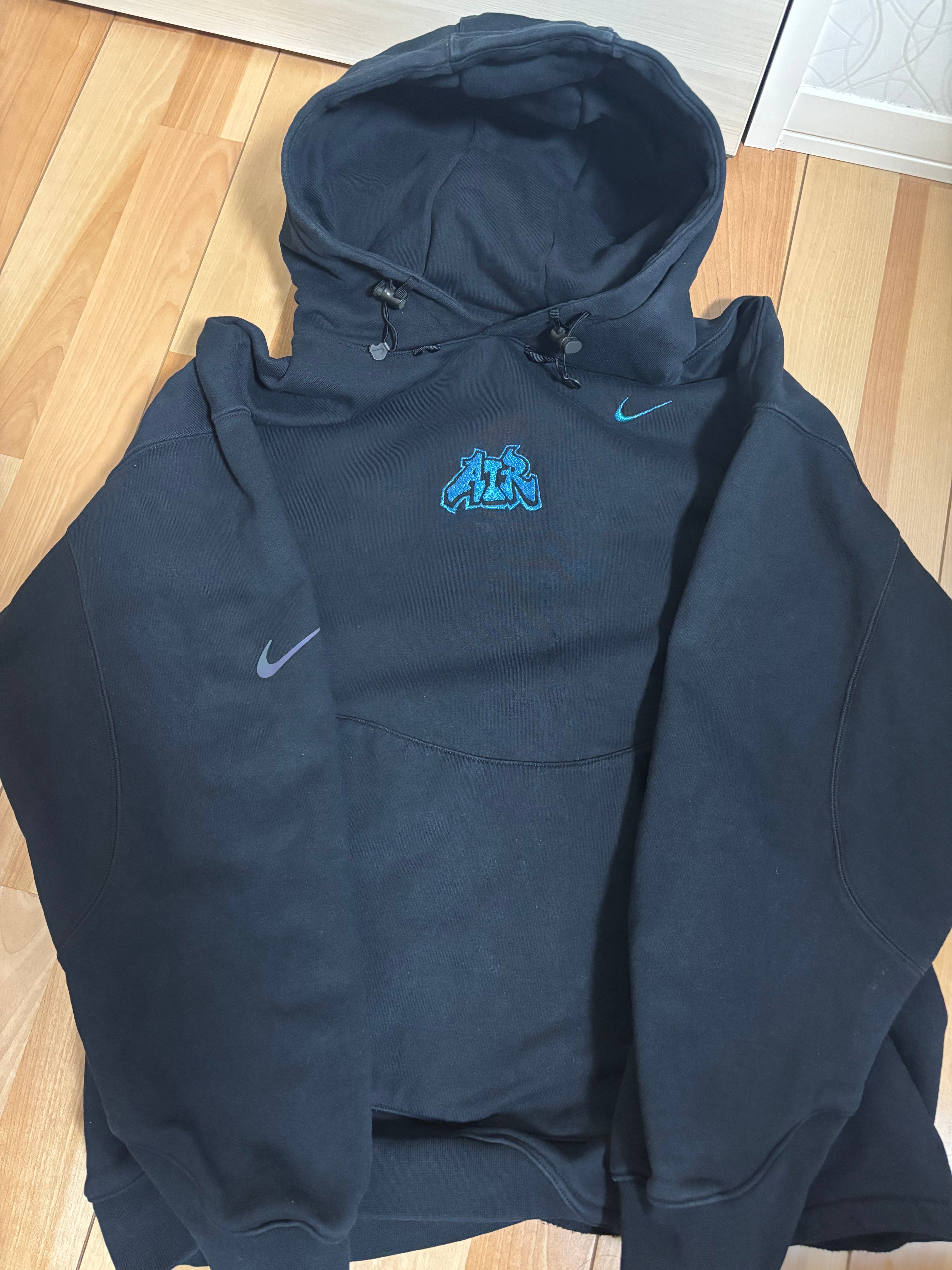 Nike x Off-White Men's Fleece Parka 006 "Black"