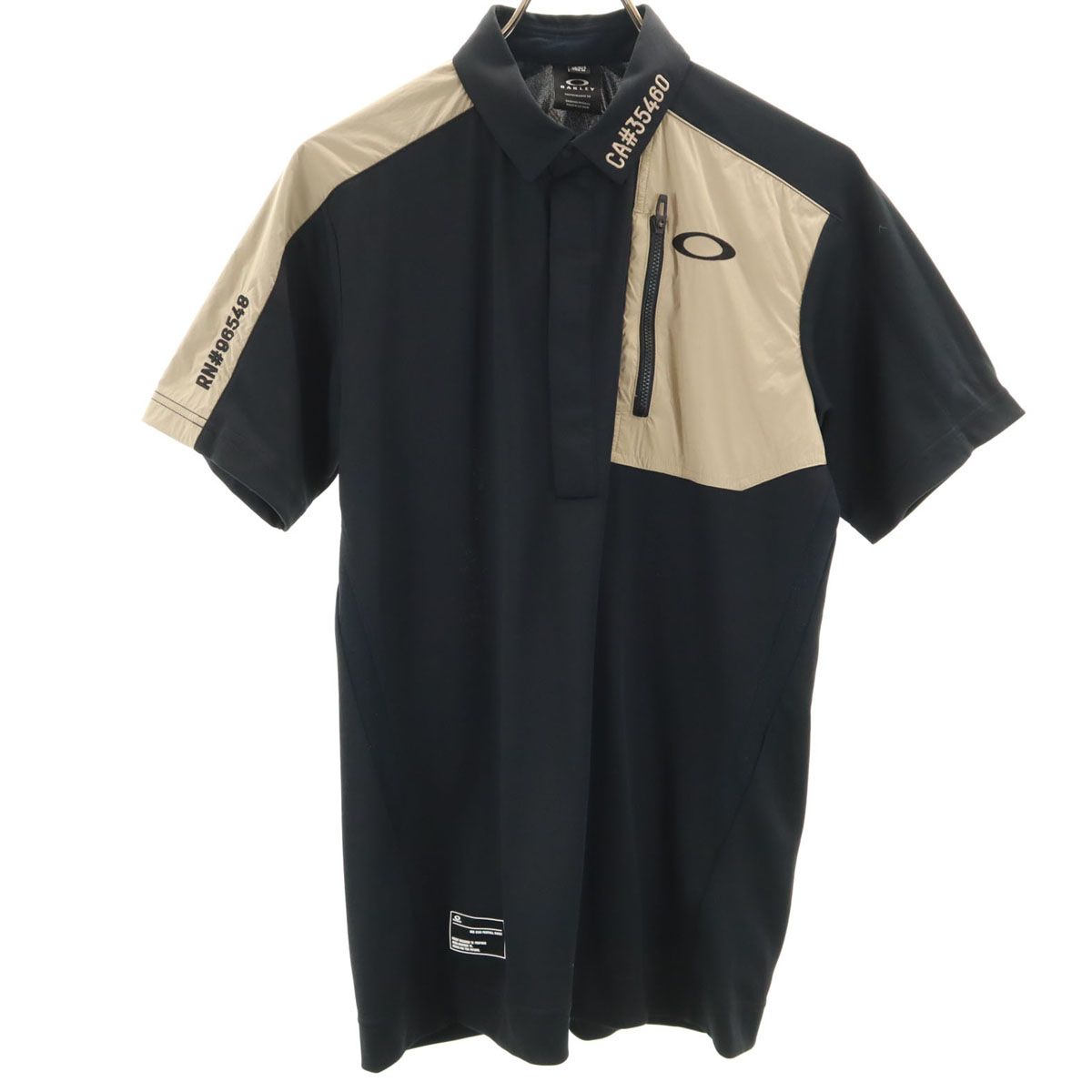 OAKLEY ゴルフ 半袖 ハーフボタン シャツ