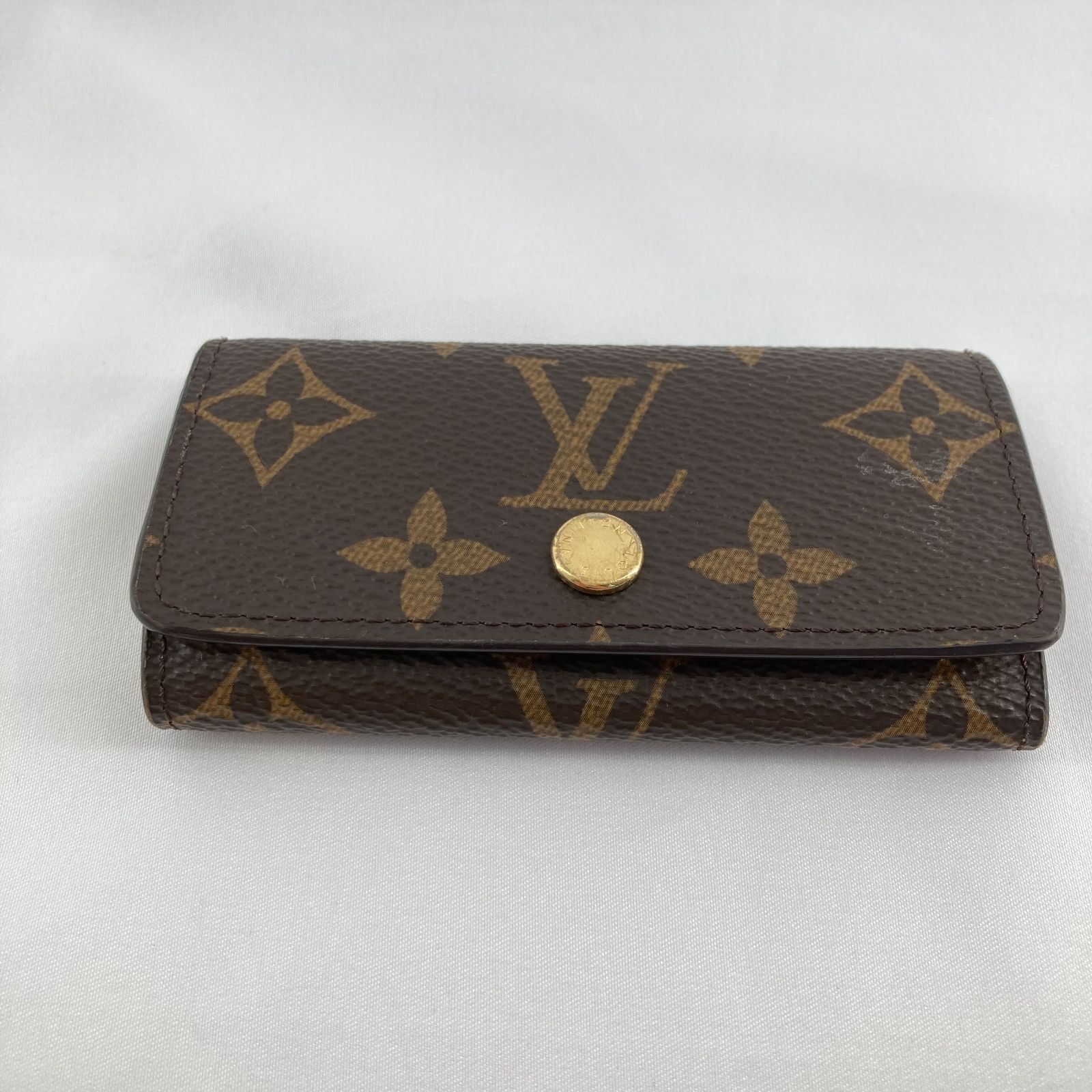 LOUIS VUITTON(ルイヴィトン) モノグラム ミュルティクレ4 キーケース M83648 ブラウン