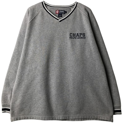 古着 ラルフローレン Ralph Lauren CHAPS チャップス ロゴスウェットシャツ トレーナー メンズXL相当/eaa624678