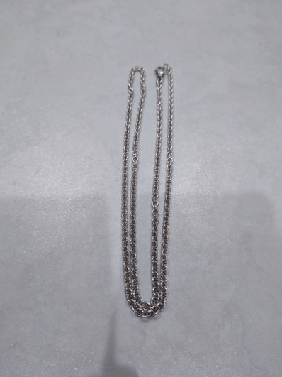 Chrome Hearts NE Chain Necklace "Silver"