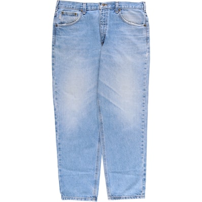 古着 カーハート Carhartt RELAXED FIT テーパードデニムパンツ メンズw37相当/eaa555500