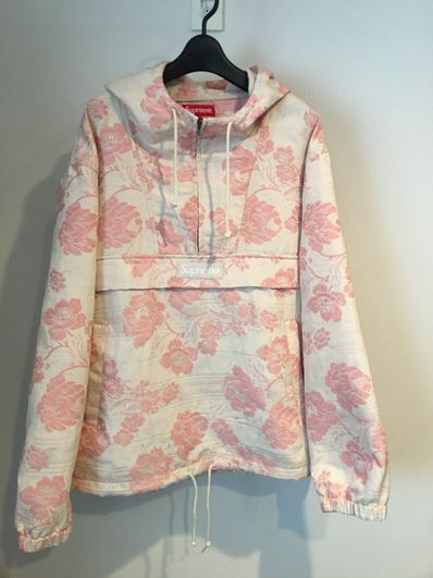 Supreme Floral Tapestry Anorak "Pink"