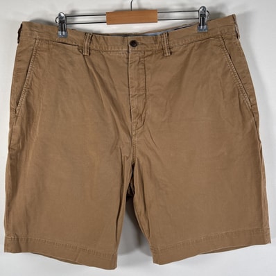 古着 ポロ・ラルフローレン POLO RALPH LAUREN ショートパンツ ポロチノ 大きいサイズ ワンポイントロゴ刺繍 w40 ブラウン系 メンズ