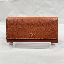 Loewe Anagram Long Wallet "Brown"
