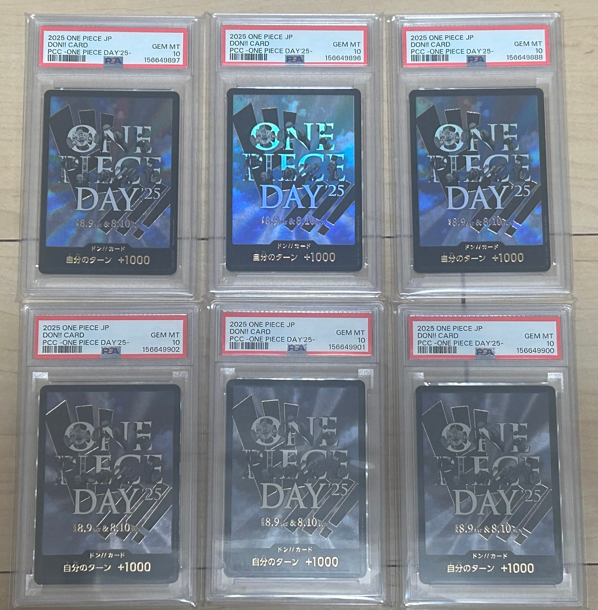 PSA10】ドン!!カード : ONE PIECE DAY'25 (プレミアムカード