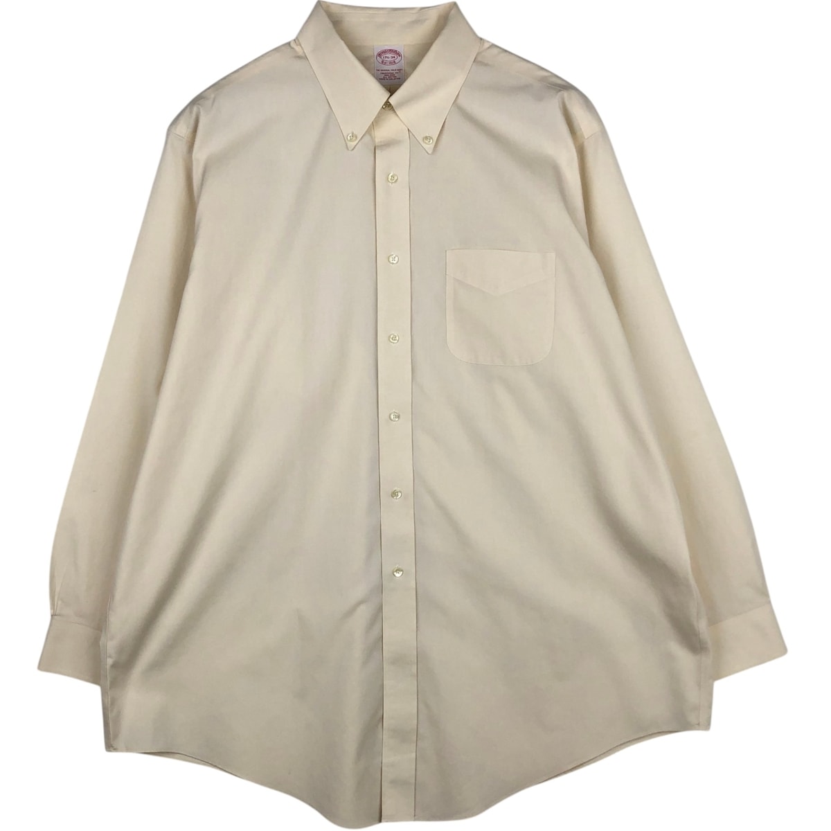 古着 ブルックスブラザーズ Brooks Brothers Est.1818 長袖 ボタンダウンシャツ メンズXL相当/eaa633566