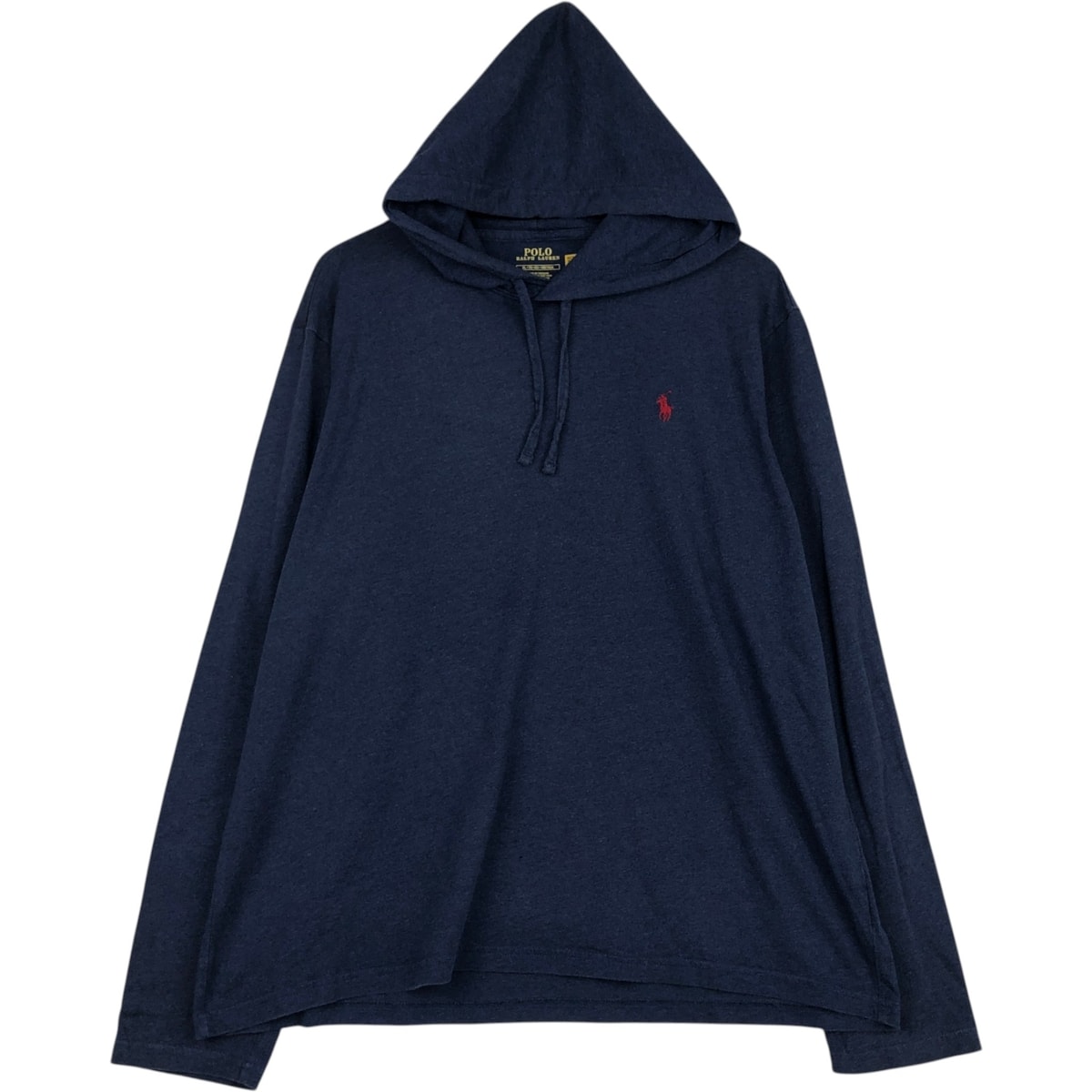 古着 ラルフローレン Ralph Lauren POLO RALPH LAUREN フード付き ロングTシャツ ロンT メンズXL相当/eaa647405