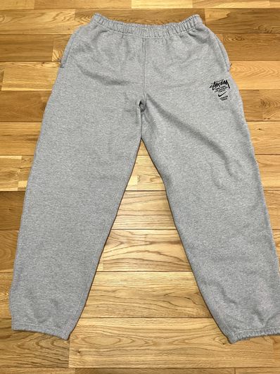 Nike x Stussy International Sweatpants (US Size) "Grey" DC4227-050