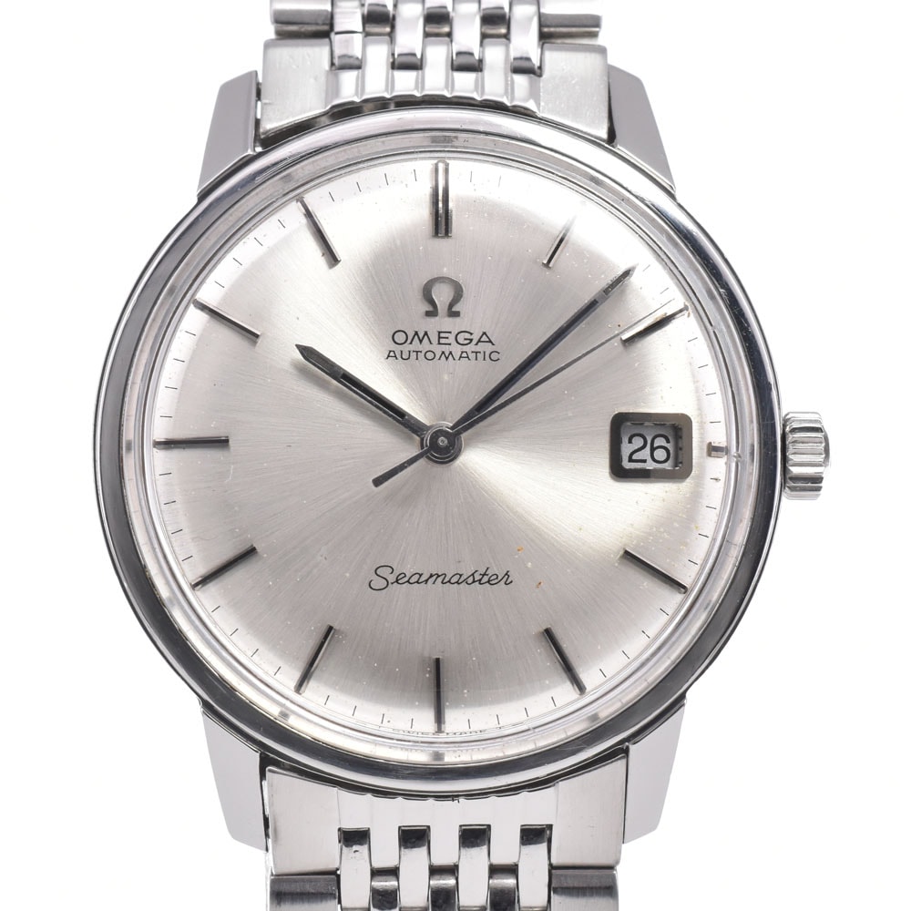 オメガ OMEGA Ref.166.037 シーマスター Cal.565 シルバー 自動巻き メンズ 良品 腕時計 E#149773