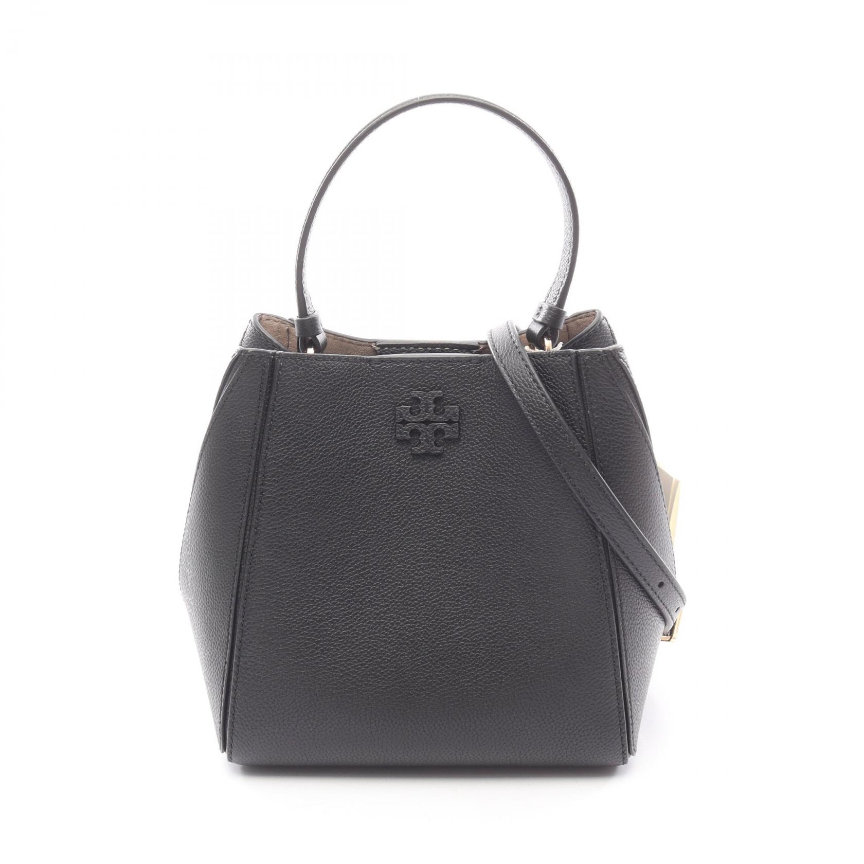 トリーバーチ Tory Burch McGraw Bag ハンドバッグ バッグ レザー レディース ブラック系 158500001 【新品】