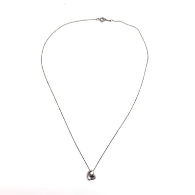 Tiffany & Co. ティファニー フルハートビーンネックレス SV925 約48cm