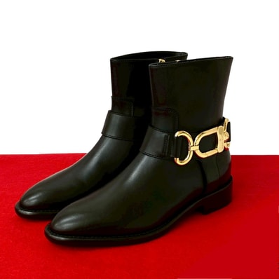 LOUIS VUITTON ルイヴィトン ウエストサイドライン アンクルブーツ レザー ブーツ ブラック
1739c