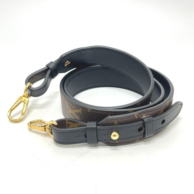 ルイヴィトン LOUIS VUITTON ショルダーストラップ XL JO2331 バッグ用 ストラップ ショルダーストラップ モノグラムマカサーキャンバス ブラウン 新品同様