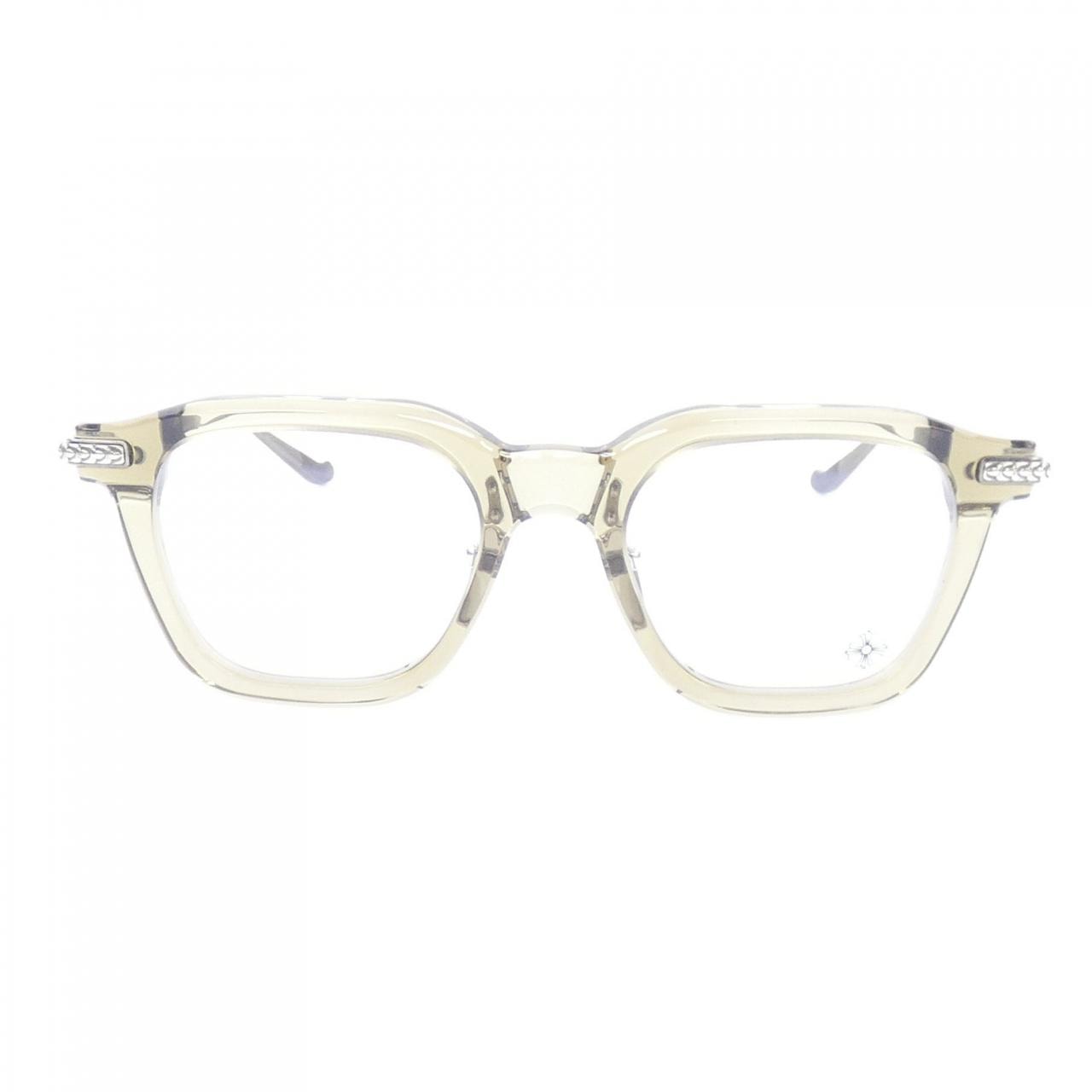 Chrome Hearts 49 20-137 CUMPTION-A Sunglasses "Green/Silver"