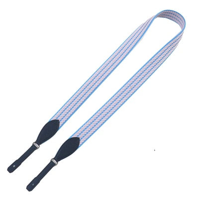 極美品 エルメス
ショルダーストラップ カヴァル トゥーゴー 25mm ブルー グレー ネイビー レディース