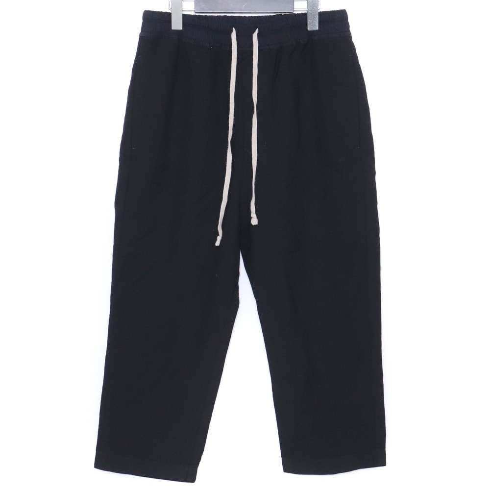 RICK OWENS ドローストリングアステアクロップドパンツ