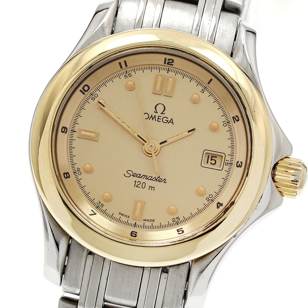 オメガ シーマスター120 YGベゼル 2371.10 レディース 【中古】