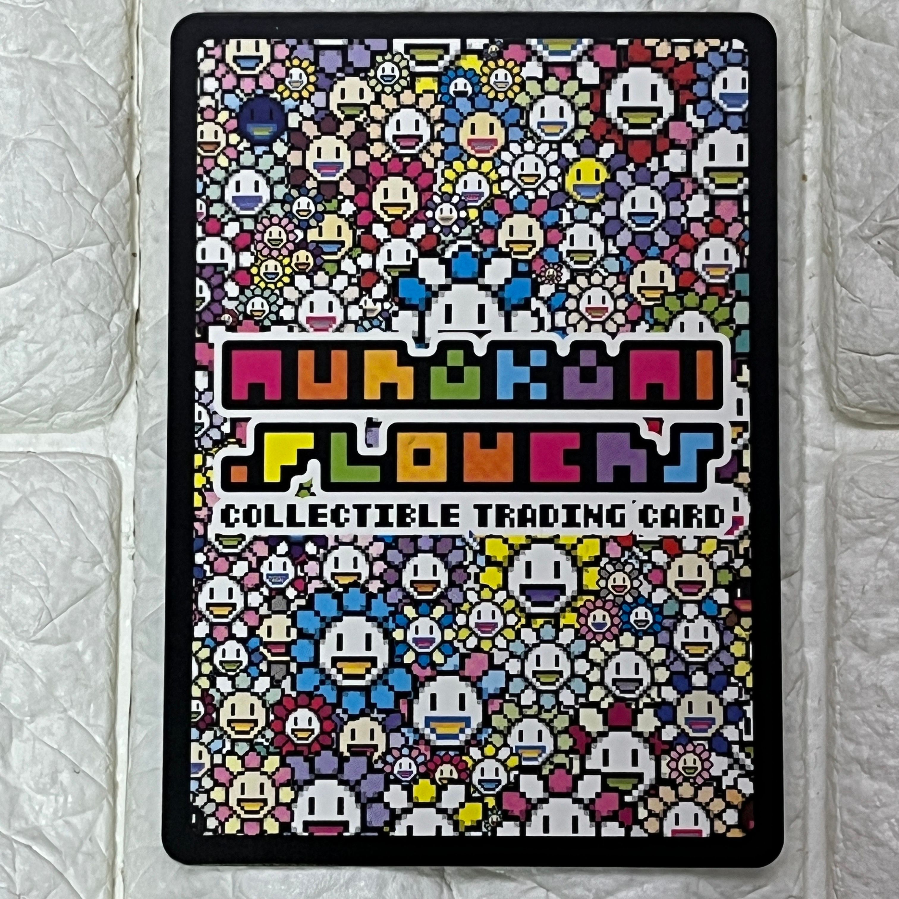村上隆 Flower go トレカ SR オーロラ レインボークリア PSA10 A（きれいな状態）】オーロラ×ゴールド (オーロラクリア) R [FGW-020