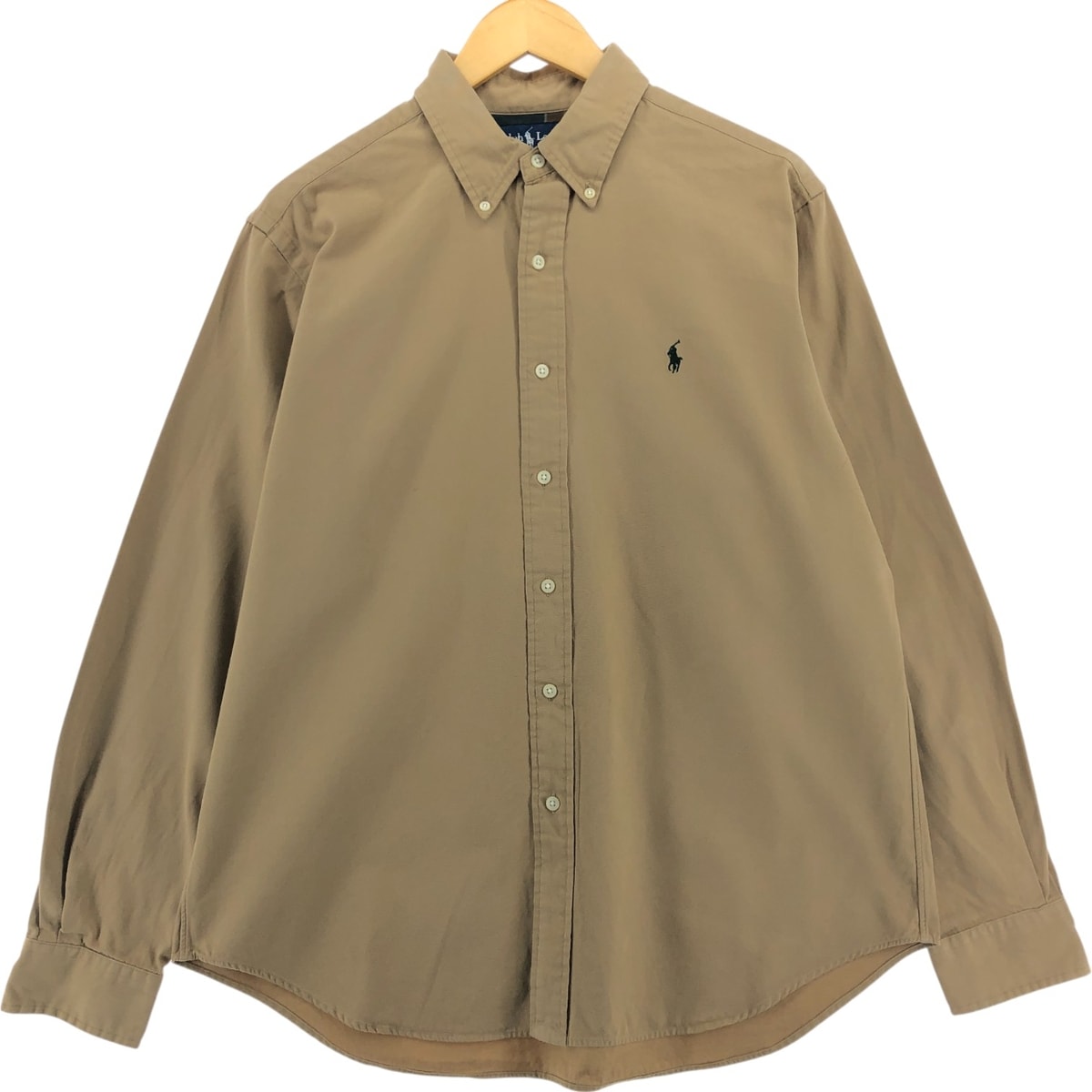 古着 ラルフローレン Ralph Lauren CLASSIC FIT 長袖 コットンシャツ メンズL相当/eaa521809