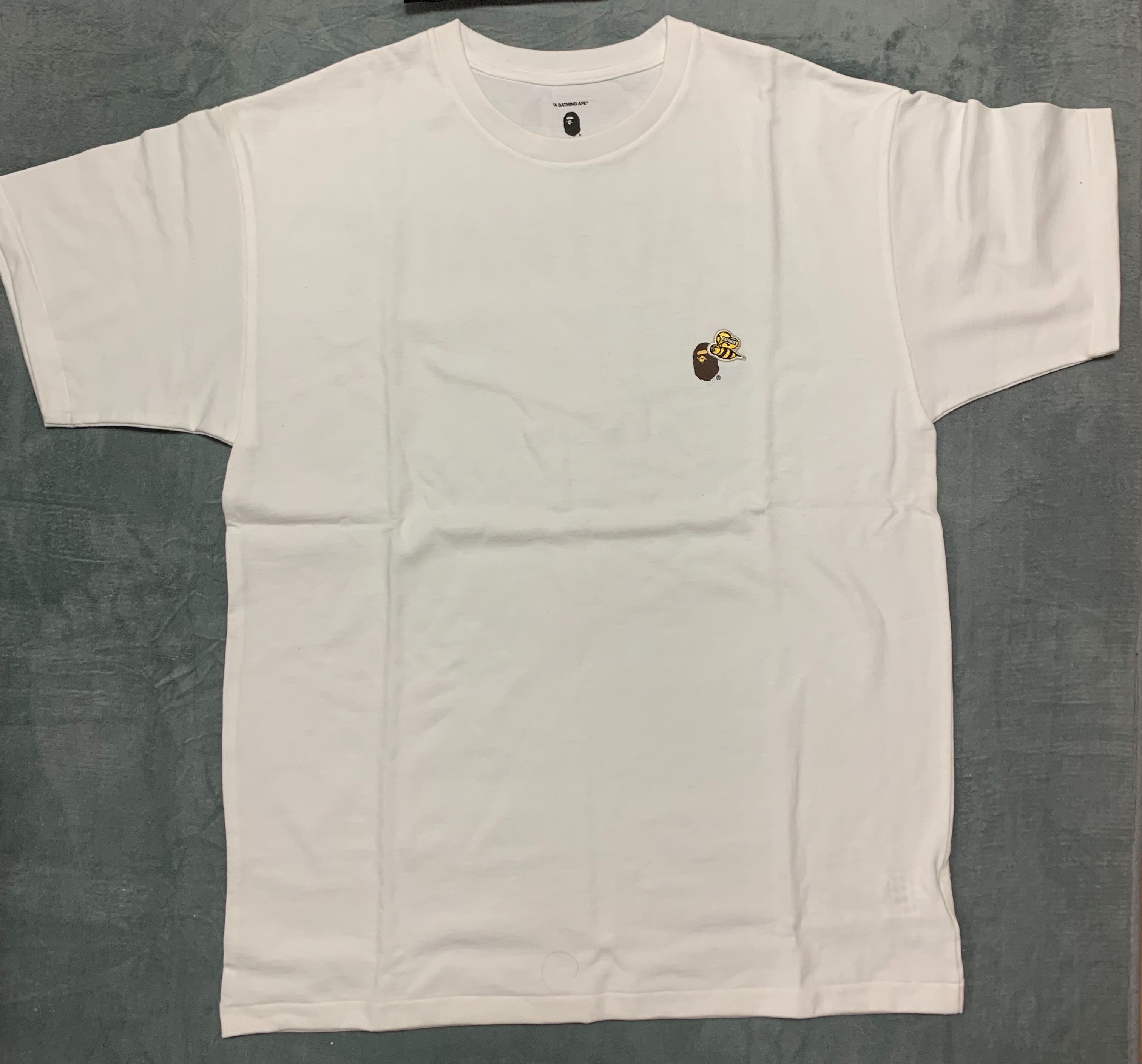 A BATHING APE / READYMADE 3 PACK TEE "White"