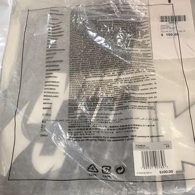 Nike x sacai Women's 19AW Hybrid T-shirt "Grey"