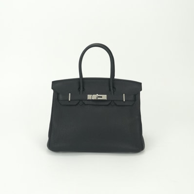 エルメス HERMES バーキン30 バーキン 30 バッグ トートバッグ トゴ ノワール Noir ブラック Black 黒 シルバー金具 ハンドバッグ