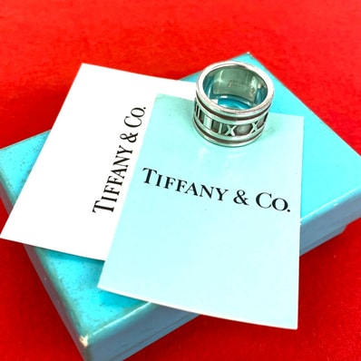 TIFFANY&Co. ティファニー ワイド アトラス リング シルバー925 リング・指輪 9号 シルバー
38563