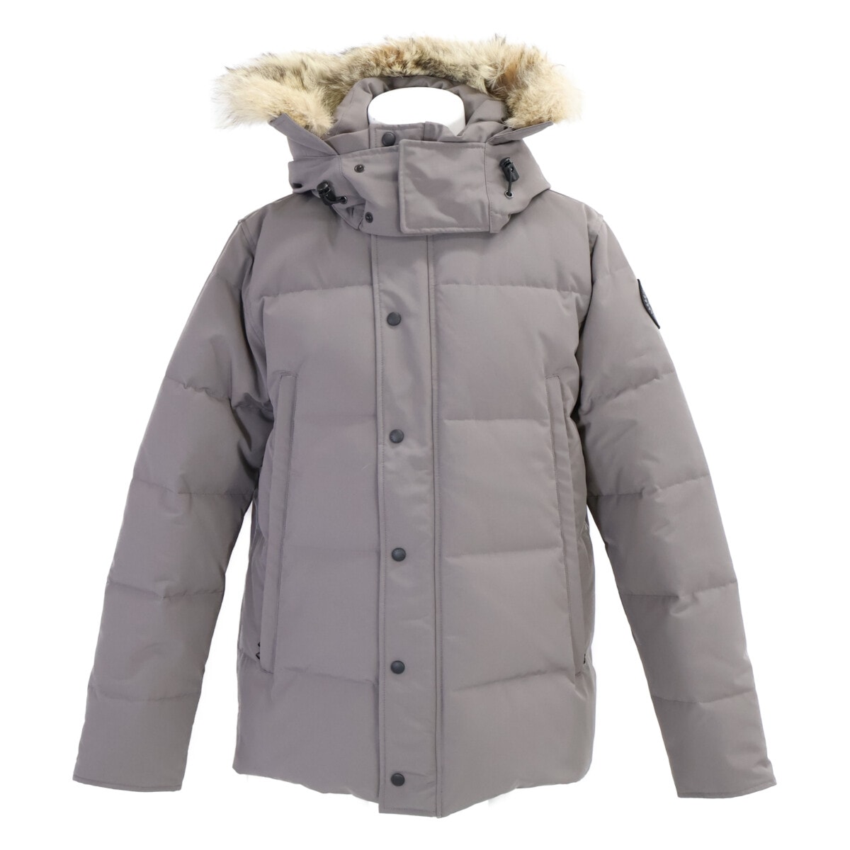 カナダグース 【新品同様/国内正規(株)サザビーリーグ】3808MB WYNDHAM PARKA BLACK LABEL ウィンダムパーカー ブラック ラベル  ダウンジャケット L