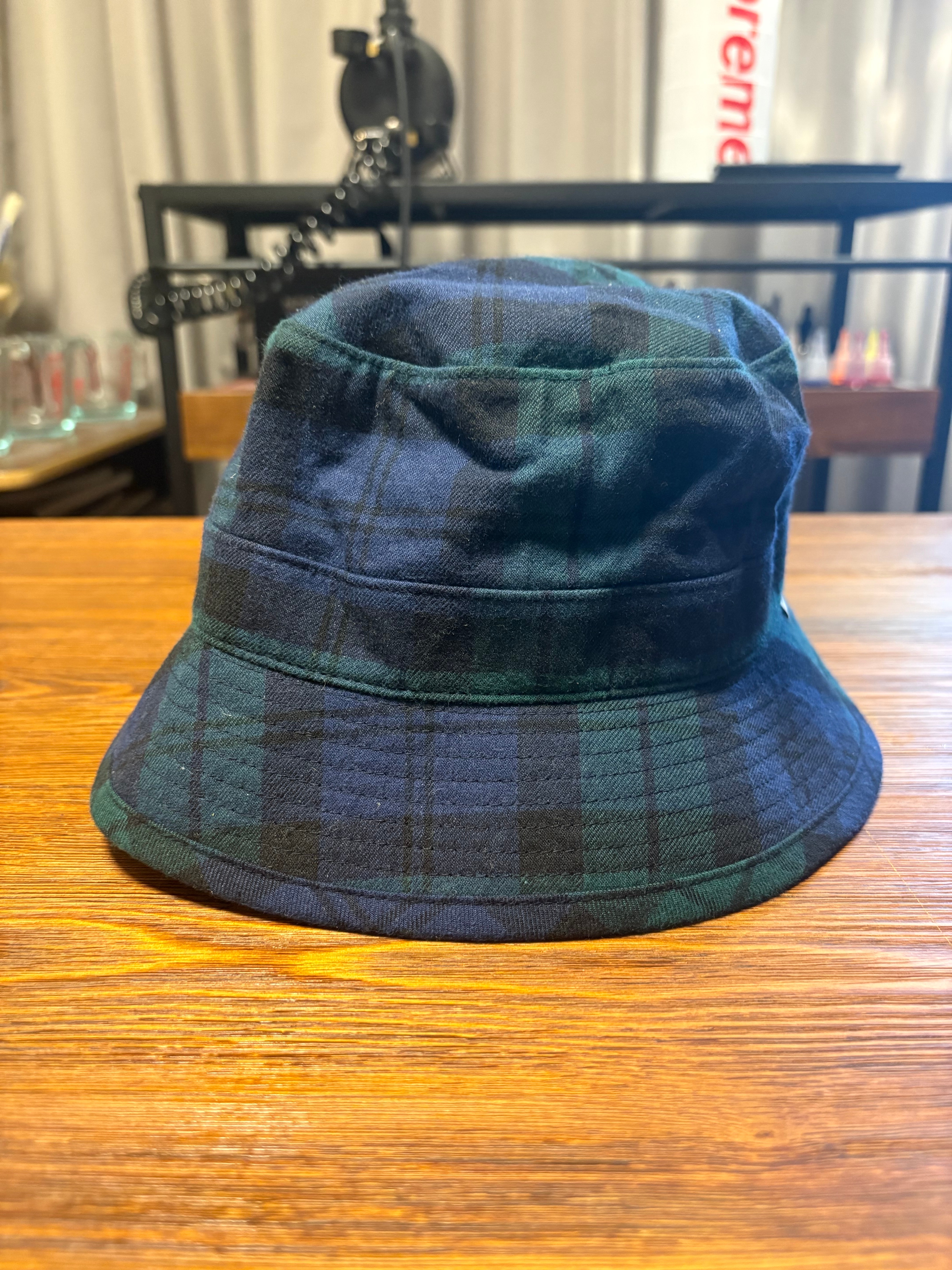 Wtaps BUCKET 01 / HAT / COTTON. FLANNEL. TEXTILE "Green"
