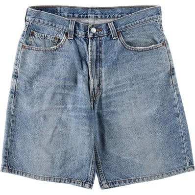 古着 リーバイス Levi's 550 RELAXED FIT デニムショーツ ハーフパンツ ジョーツ メンズw34相当/eaa647937